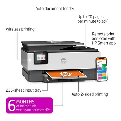 Cheap 😍 Printers HP OfficeJet Pro 8025e Wireless Color All-in-One Printer Includes 6 Months Of FREE Ink With HP+ (1K7K3A) 😀 5 Cheap 😍 Printers HP OfficeJet Pro 8025e Wireless Color All-in-One Printer Includes 6 Months Of FREE Ink With HP+ (1K7K3A) 😀 - Image 3