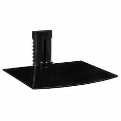 New 🛒 TV Mounts Mount-It! Floating Wall Mounted Shelf Bracket Stand, 14.2" X 9.8" (MI-891) 🌟