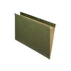Promo 👍 Pendaflex Hanging File Folders, Straight-Cut Tab, Legal Size, Standard Green, 25/Box (PFX 4153) 🎁