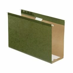 Cheap 👏 Pendaflex Reinforced Hanging File Folders, Extra Capacity, 5-Tab, Legal Size, Standard Green, 25/Box (PFX 04153x4) 🥰 -legal paper Store unnamed file 2111