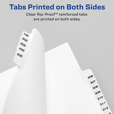 Cheapest 👏 Binder Accessories Avery Allstate Pre-Printed #13 Paper Dividers, White, 25/Pack (11923) ✔️ 6 Cheapest 👏 Binder Accessories Avery Allstate Pre-Printed #13 Paper Dividers, White, 25/Pack (11923) ✔️ - Image 4