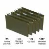Flash Sale 🛒 Hanging File Folders Staples ECO-ID Hanging File Folder, 5-Tab, Legal Size, Standard Green, 25/Box (TR116830) 👏 -legal paper Store unnamed file 2144