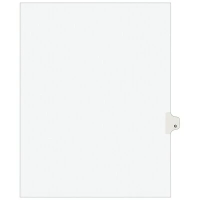 Budget 💯 Binder Accessories Avery Style Legal Dividers, Tab Q, 8.5" X 11", White, 25/Pack (01417) 🧨 3 Budget 💯 Binder Accessories Avery Style Legal Dividers, Tab Q, 8.5" X 11", White, 25/Pack (01417) 🧨