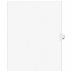 Outlet ✨ Binder Accessories Avery Style Legal Dividers, Tab N, 8.5" X 11", White, 25/Pack (01414) 👏