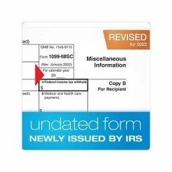Outlet 🔔 W-2 Individual Forms Adams 2022 1099-MISC Continuous-Feed Tax Form, White, 24/Pack (STAX524MISC-22) 👍 -legal paper Store unnamed file 2271