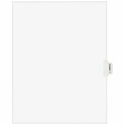 Wholesale 🤩 Binder Accessories Avery Style Legal Dividers, Tab Exhibit F, 8.5" X 11", White, 25/Pack (01376) 🔥