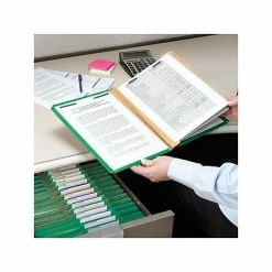 Best Sale 😀 Smead Pressboard Classification Folders With SafeSHIELD Fasteners, 2" Expansion, Legal Size, 2 Dividers, Green, 10/Box (19033) 🤩 -legal paper Store unnamed file 2297