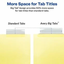 Best deal 😉 Binder Accessories Avery Insertable Paper Dividers, 8-Tab, Clear (11116) 👍 -legal paper Store unnamed file 2318