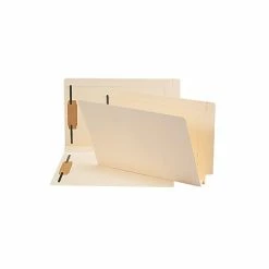 Best deal ❤️ Classification Folders Smead Heavy Duty Card Stock End Tab Classification Folder, 1.5" Expansion, Legal Size, Manila, 50/Box (37276) 😉