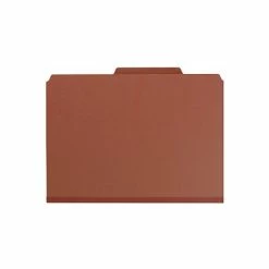 Top 10 ⭐ Smead Pressboard Classification Folders With SafeSHIELD Fasteners, 3" Expansion, Legal Size, 3 Dividers, Red, 10/Box (19092) 🔔 -legal paper Store unnamed file 2338