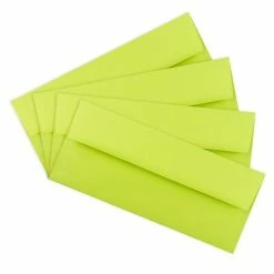Buy 👍 Envelopes JAM Paper Open End #10 Business Envelope, 4 1/8" X 9 1/2", Lime Green, 50/Pack (71091I) ✔️ -legal paper Store unnamed file 2378