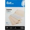 Promo 🎉 Quill Brand® Heavy-Duty Reinforced Straight Cut 2-Fastener File Folders, Legal, Manila, 50/Box (737523) ⭐