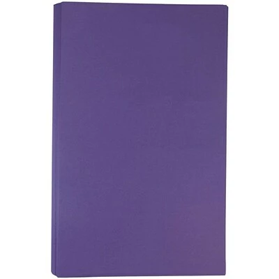 Brand new 👍 Jam® Cardstock Paper JAM Paper® Matte Legal Cardstock, 8.5 X 14, 80lb Dark Purple, 50/pack (64429566) 🌟 4 Brand new 👍 Jam® Cardstock Paper JAM Paper® Matte Legal Cardstock, 8.5 X 14, 80lb Dark Purple, 50/pack (64429566) 🌟 - Image 2