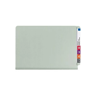 Cheap ⌛ Smead End Tab Pressboard Classification Folders With SafeSHIELD Fasteners, Legal Size, 2 Dividers, Green/Gray, 10/Box (29810) 🛒 5 Cheap ⌛ Smead End Tab Pressboard Classification Folders With SafeSHIELD Fasteners, Legal Size, 2 Dividers, Green/Gray, 10/Box (29810) 🛒 - Image 3