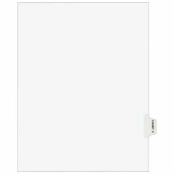 Budget 🎁 Binder Accessories Avery Style Legal Dividers, Tab Exhibit H, 8.5" X 11", White, 25/Pack (01378) ✔️