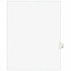 Best reviews of ⌛ Binder Accessories Avery Style Legal Dividers, Tab R, 8.5" X 11", White, 25/Pack (01418) 😀