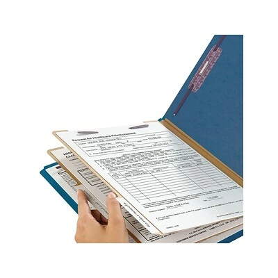 Coupon 😉 Smead End Tab Pressboard Classification Folders With SafeSHIELD Fasteners, Legal Size, Dark Blue, 10/Box (29784) 🛒 6 Coupon 😉 Smead End Tab Pressboard Classification Folders With SafeSHIELD Fasteners, Legal Size, Dark Blue, 10/Box (29784) 🛒 - Image 4