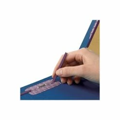 Coupon 💯 Smead Pressboard Classification Folders With SafeSHIELD Fasteners, Legal Size, 1 Divider, Dark Blue, 10/Box (18732) ⭐ -legal paper Store unnamed file 2586
