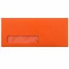 Budget ⭐ Envelopes JAM Paper #10 Window Envelope, 4 1/8" X 9 1/2", Orange, 50/Pack (5156477I) 🔔 -legal paper Store unnamed file 2656