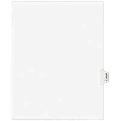 Deals 😀 Binder Accessories Avery Style Legal Dividers, Tab Exhibit G, 8.5" X 11", White, 25/Pack (01377) 🔥 3 Deals 😀 Binder Accessories Avery Style Legal Dividers, Tab Exhibit G, 8.5" X 11", White, 25/Pack (01377) 🔥