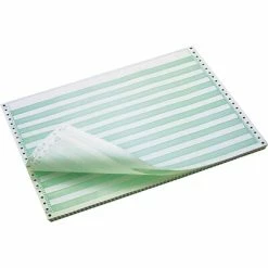 Best Pirce 🔥 Staples Staples® Continuous Computer Paper Green Bar Computer Paper, 14 7/8" X 11", 15lb, 3,500/Box (177105) 🎁 -legal paper Store unnamed file 267