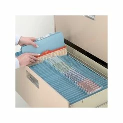 New 🤩 Smead Pressboard Classification Folders With SafeSHIELD Fasteners, 2" Expansion, Legal Size, Blue, 10/Box (19081) 🌟 -legal paper Store unnamed file 2681