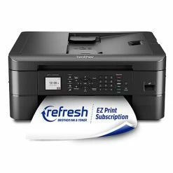 Cheapest 🌟 Printers Brother MFCJ1010DW Wireless Color All-in-One Inkjet Printer, Refresh Subscription Eligible ⭐
