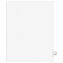 Coupon 🧨 Binder Accessories Avery Individual Legal Dividers Style, #23-Tab, White, 25/Pack (01023) 🎁