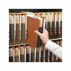 Discount ❤️ File Pockets & Jackets Smead Extra Wide Paper Stock File Pocket, 3.5" Expansion, 15.75" X 9.5" Size, Dark Brown/Redrope, 10/Box (74681) 🥰 -legal paper Store unnamed file 2720