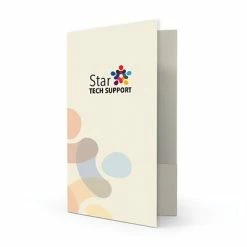 Flash Sale 🎁 Quill Brand Legal Presentation Folders Legal Two Pocket Presentation Folders, 9" X 14.5", Warm White Linen 80#, Full Color Printing, 50/Pack 🧨