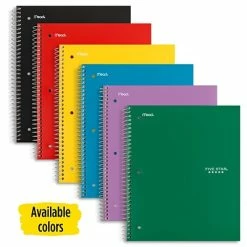 Best Pirce 🥰 Notebooks Mead Five Star 3-Subject Notebook, 8" X 10.5", Wide Ruled, 150 Sheets, Assorted Colors (51014) 👍 17 Best Pirce 🥰 Notebooks Mead Five Star 3-Subject Notebook, 8" X 10.5", Wide Ruled, 150 Sheets, Assorted Colors (51014) 👍 -legal paper Store unnamed file 2741