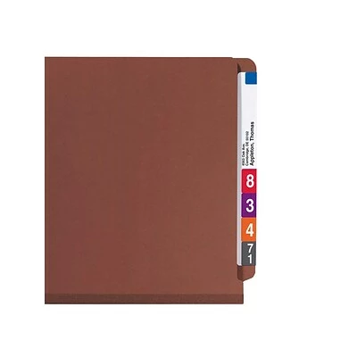 Discount 🤩 Smead End Tab Pressboard Classification Folders With SafeSHIELD Fasteners, Legal Size, 2 Dividers, Red, 10/Box (29860) ❤️ 8 Discount 🤩 Smead End Tab Pressboard Classification Folders With SafeSHIELD Fasteners, Legal Size, 2 Dividers, Red, 10/Box (29860) ❤️ - Image 6