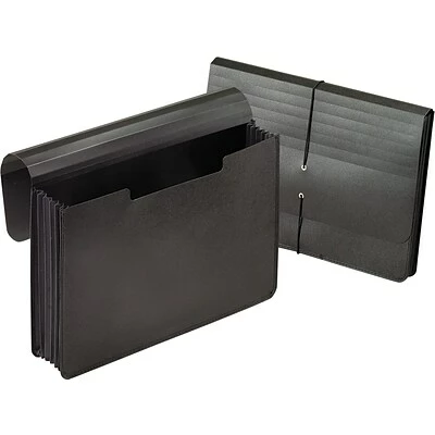 Hot Sale 🧨 Accordion Folders Pendaflex Plastic Wallet, 5.24" Expansion, Legal Size, Black (PFX 82014) 🎁 3 Hot Sale 🧨 Accordion Folders Pendaflex Plastic Wallet, 5.24" Expansion, Legal Size, Black (PFX 82014) 🎁