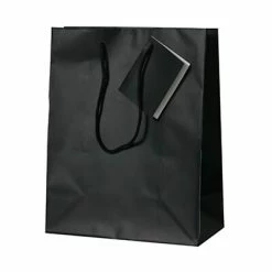 Top 10 👍 Boxes & Bags JAM PAPER Gift Bags With Rope Handles, Medium, 8 X 10 X 4, Black Matte, 3/Pack (672MABLA) 😍
