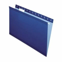 Promo 🤩 Hanging File Folders Pendaflex Colored Reinforced Hanging Folders, Navy, Legal, 25/Box (415315NAV) ✔️
