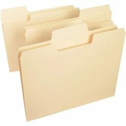 Deals ⌛ Smead® SuperTab Heavyweight Oversized 3-Tab File Folders, Legal, Manila, 50/Bx (15401) 🔥