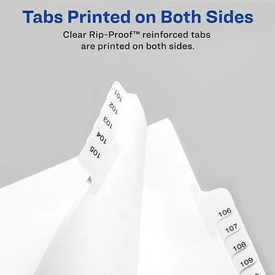 Brand new ⭐ Binder Accessories Avery Allstate Numbers 1 - 25 Paper Dividers, 25-Tab, White (01701) 🧨 6 Brand new ⭐ Binder Accessories Avery Allstate Numbers 1 - 25 Paper Dividers, 25-Tab, White (01701) 🧨 - Image 4