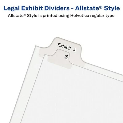 Brand new ⭐ Binder Accessories Avery Allstate Numbers 1 - 25 Paper Dividers, 25-Tab, White (01701) 🧨 7 Brand new ⭐ Binder Accessories Avery Allstate Numbers 1 - 25 Paper Dividers, 25-Tab, White (01701) 🧨 - Image 5
