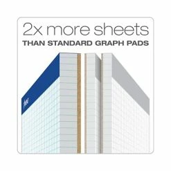 Flash Sale 🎁 Staples Notepads Ampad Notepad, 8.5" X 11" (US Letter), Quad Ruled, White, 100 Sheets/Pad (TOP 20-210) 😀 -legal paper Store unnamed file 2900