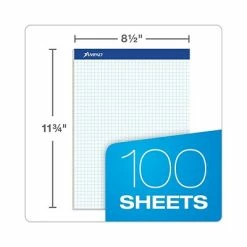 Flash Sale 🎁 Staples Notepads Ampad Notepad, 8.5" X 11" (US Letter), Quad Ruled, White, 100 Sheets/Pad (TOP 20-210) 😀 -legal paper Store unnamed file 2902