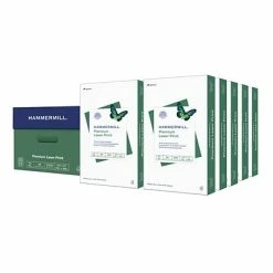 Coupon 🌟 Copy & Multipurpose Paper 🔨 Hammermill Laser Print Office Paper, 8.5" X 14", 24 Lbs., White, 500 Sheets/Ream, 10 Reams/Carton (104612) ⌛