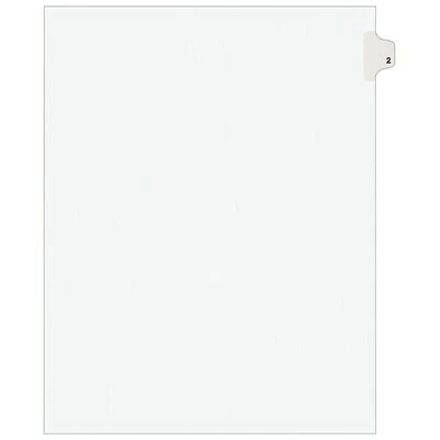 Flash Sale ⌛ Binder Accessories Avery Individual Legal Numeric Dividers, 1-Tab, #2, Clear, 25 Sets/Pack (11912) ❤️ 3 Flash Sale ⌛ Binder Accessories Avery Individual Legal Numeric Dividers, 1-Tab, #2, Clear, 25 Sets/Pack (11912) ❤️