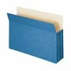 Hot Sale 😉 File Pockets & Jackets Smead 10% Recycled Reinforced File Pocket, 3 1/2" Expansion, Legal Size, Blue, 25/Box (74225BX) 🌟 -legal paper Store unnamed file 2949