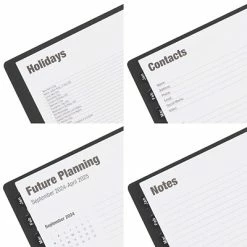 Best Pirce 🔔 Weekly Planners 2023 Quill Brand® 8" X 11 14-Month Monthly Planner, 8x11, Black (5216023QCC) 😍 -legal paper Store unnamed file 2968