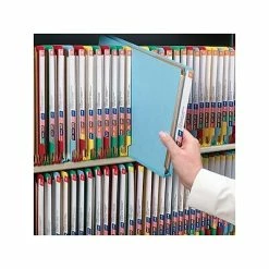 New 😍 Smead End Tab Pressboard Classification Folders With SafeSHIELD Fasteners, Legal Size, Blue, 10/Box (29781) ❤️ -legal paper Store unnamed file 3001