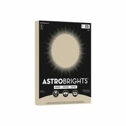 Deals ⌛ Astrobrights Multipurpose Colored Paper, 24 Lbs., 8.5" X 11", Kraft, 200 Sheets/Ream (91669) ✔️
