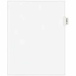 Flash Sale ❤️ Binder Accessories Avery® Individual Legal Dividers, Avery® Style 01393, Letter Size, EXHIBIT W 🛒