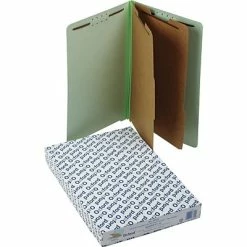 Buy 🔥 Pendaflex® Pressboard End-Tab Classification Folders, Legal, 6 Section (23324) 🌟