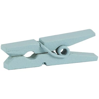 Cheap 🛒 Specialty Hangers JAM Paper® Wood Clip Clothespins, Medium 1 1/8 Inch, Blue Clothes Pins, 50/Pack (230726776) 😀 5 Cheap 🛒 Specialty Hangers JAM Paper® Wood Clip Clothespins, Medium 1 1/8 Inch, Blue Clothes Pins, 50/Pack (230726776) 😀 - Image 3