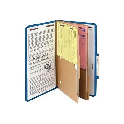 Top 10 🔥 Smead Pressboard Classification Folders, 2/5-Cut Tab, Legal Size, 2 Dividers, Dark Blue, 10/Box (19077) 😉 5 Top 10 🔥 Smead Pressboard Classification Folders, 2/5-Cut Tab, Legal Size, 2 Dividers, Dark Blue, 10/Box (19077) 😉 - Image 3